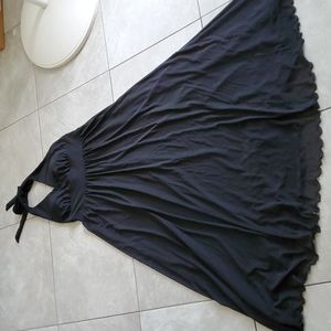 White House Black Market size 14 black maxi dress